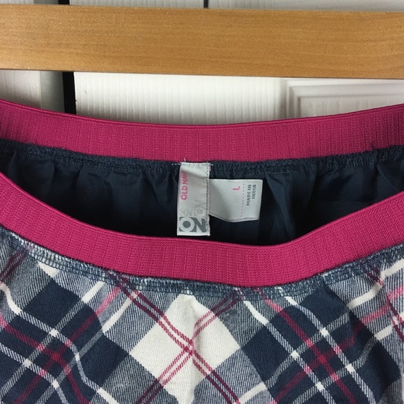 Blue Plaid Skirts - Picture 3 of 3